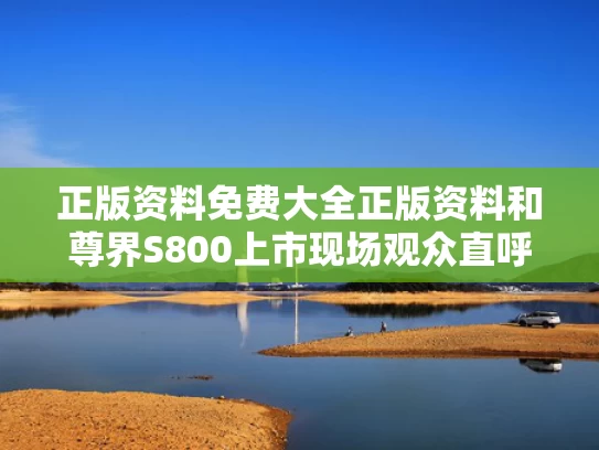 正版资料免费大全正版资料和尊界S800上市现场观众直呼好便宜与